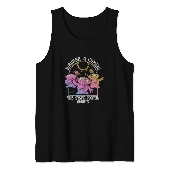 Disney Pixar Toy Story Aliens Nirvana Is Coming Tank Tops
