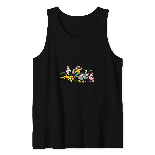 Disney Mickey and Friends Easter Egg Hunt Tank Tops