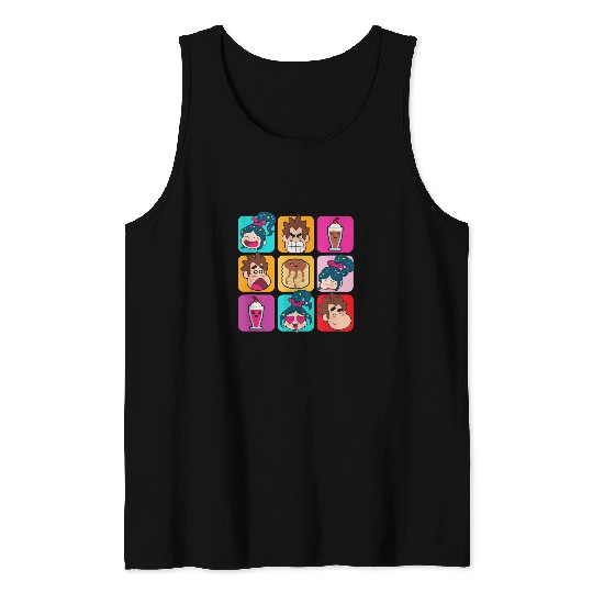Disney WreckIt Ralph Vanellope Ralph Desserts Pa Tank Tops