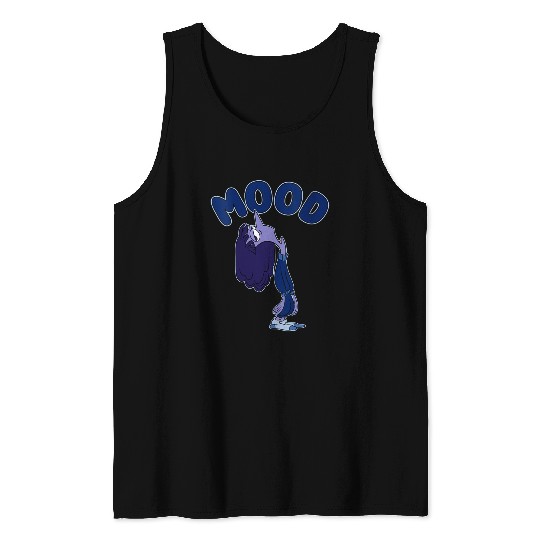 Disney Pixar Inside Out 2 Mood Ennui Bored Shot Tank Tops