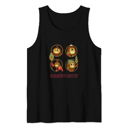 Disney Moana Kakamora Pirates Tribe Group Shot Chest Poster Tank Tops