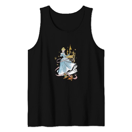 Disney Princess - Cinde Collage Tank Tops