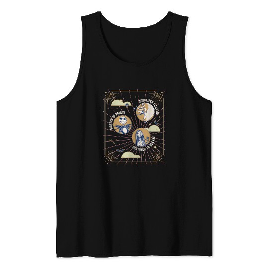 Disney The Nightmare Before Christmas Jack Sally Zero Mystic Tank Tops