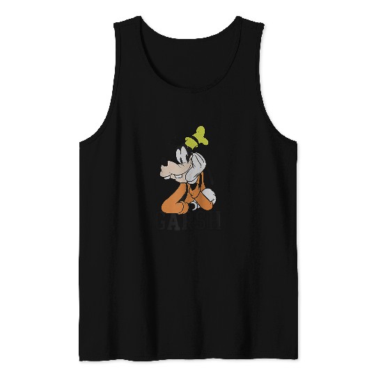Disney Garsh Goofy Raglan Baseball Tee Tank Tops