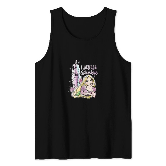 Disney Princess Rapunzel Fearless Optimistic Tank Tops