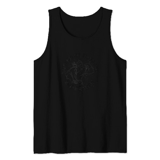 Disney Beauty & The Beast Gaston Impressive Graphic Tank Tops