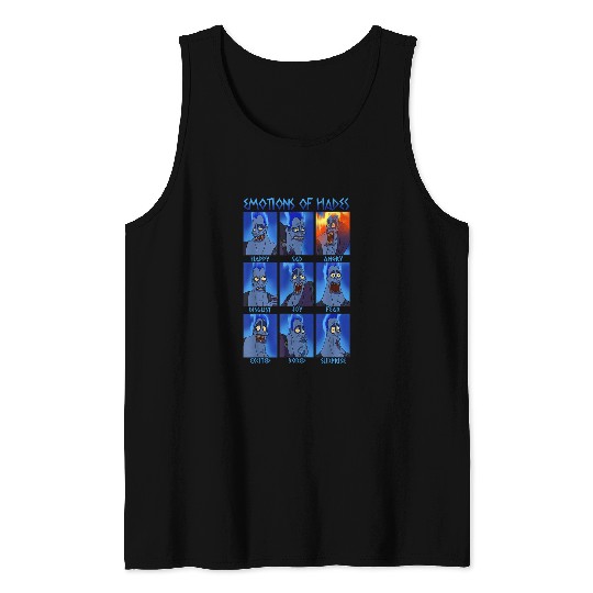 Disney Hercules Hades Emotions Graphic Tank Tops