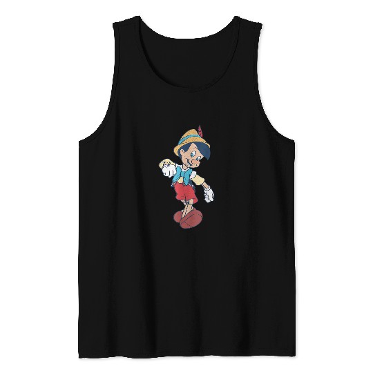 Disney Pinocchio Portrait Tank Tops