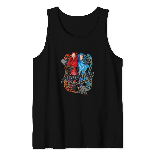 Disney Descendants The Rise Of Red Anything Is Possible Tank Tops