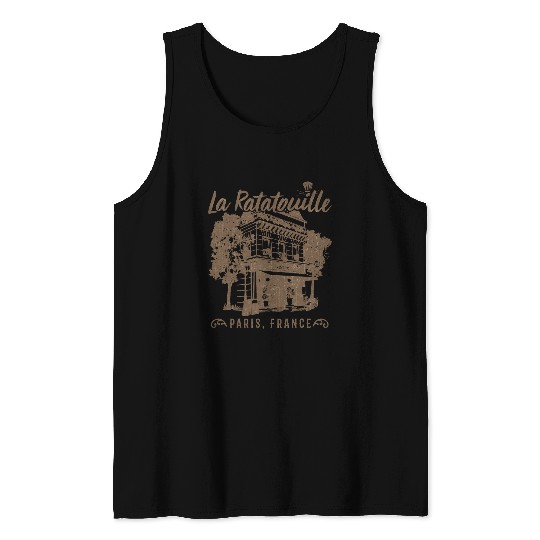 Disney Pixar Ratatouille Paris Tank Tops