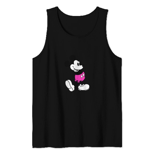 Disney Mickey Mouse Pink Shorts Tank Tops
