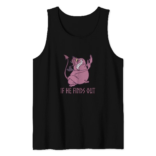 Disney Hercules Pain If He Finds Out Quote Tank Tops