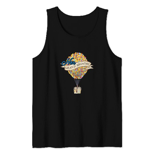 Disney Pixar Up Her Greatest Adventure House Tank Tops