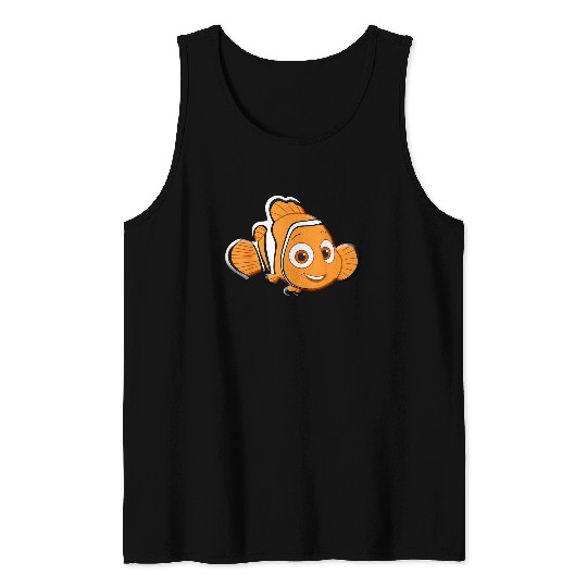 Disney Finding Dory Nemo Character Portrait Graphic Tank Tops