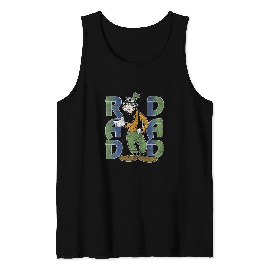 Disney Goofy Rad Dad Tank Tops