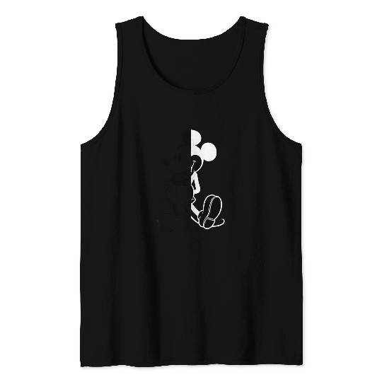 Disney Mickey Mouse Split Tank Tops