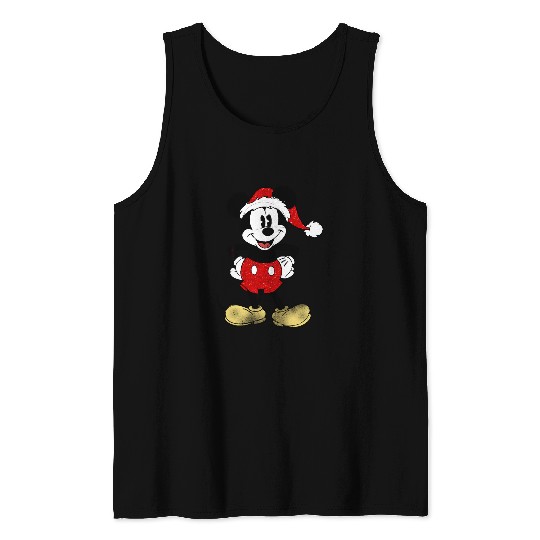 Disney Christmas Mickey Mouse Tank Tops