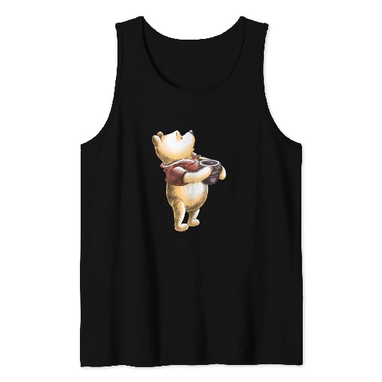 Disney Winnie The Pooh Sketch Tank Tops