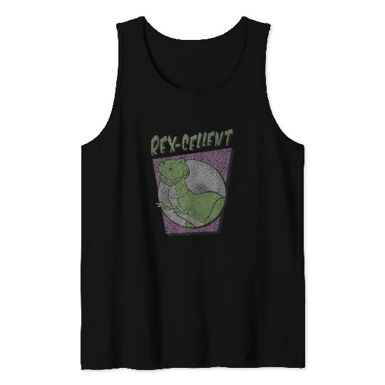 Disney Pixar Toy Story Retro Rex Dinosaur Rex-Cellent Premium Tank Tops