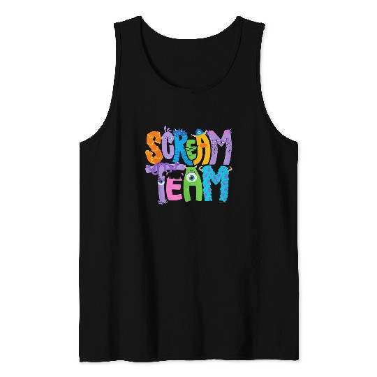 Disney and Pixar’s Monsters, Inc. Scream Team Ha Tank Tops
