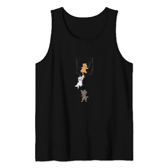 disney aristocats kitten pocket Tank Tops