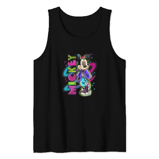 Disneyss Mickey Mouse Airbrush Tank Tops