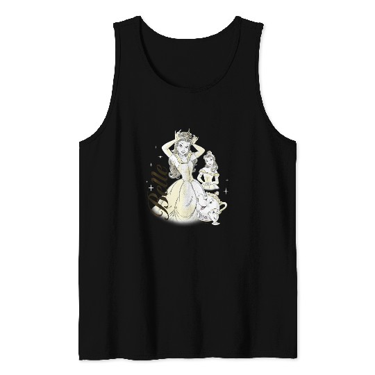Disney Princess - Belle Collage Tank Tops