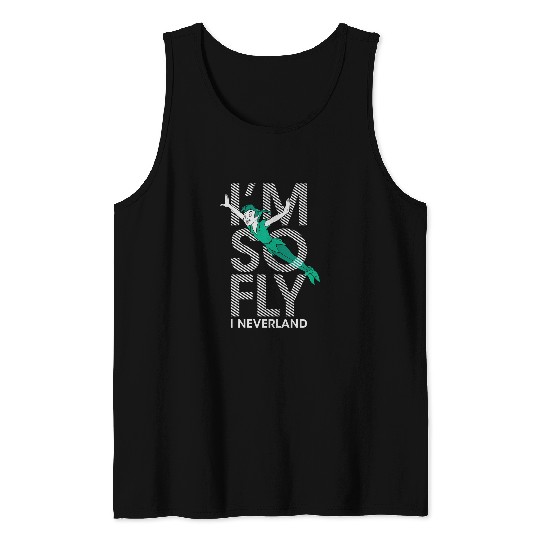 Disney Peter Pan I'M So Fly I Neverland Tank Tops