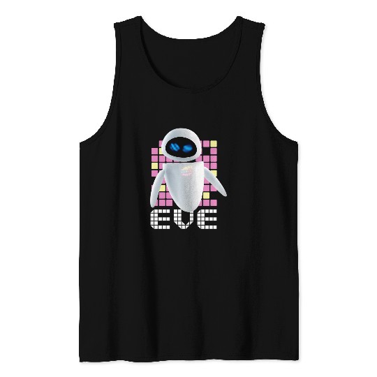 Disney Pixar Wall-E Geometric Eve Tank Tops