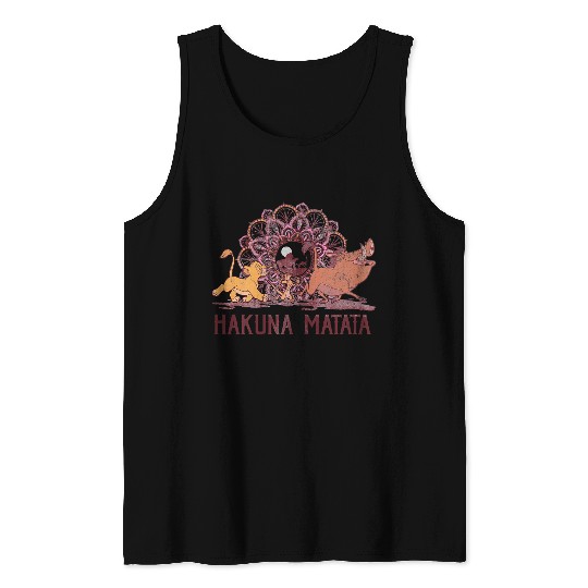 Disneyss Lion King Hakuna Matata Henna Group shots Portrait Tank Tops