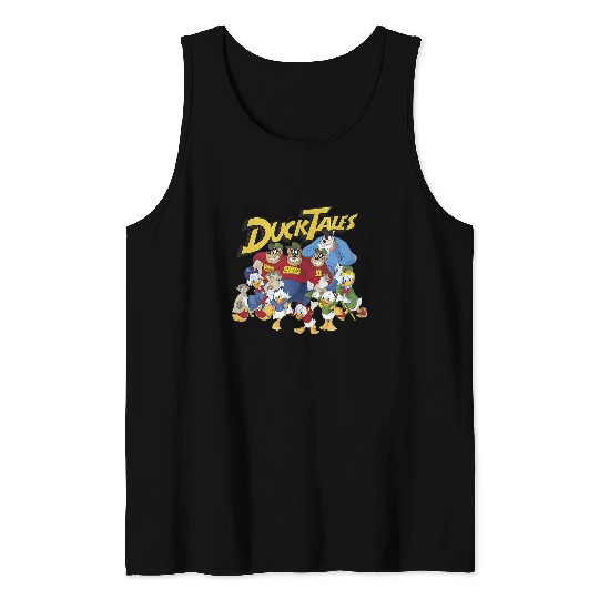 Disney DuckTales Characters Classic Group Tank Tops