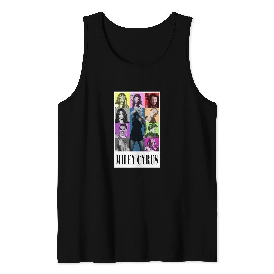 Miley Cyrus Eras Tour Flowers Tank Tops