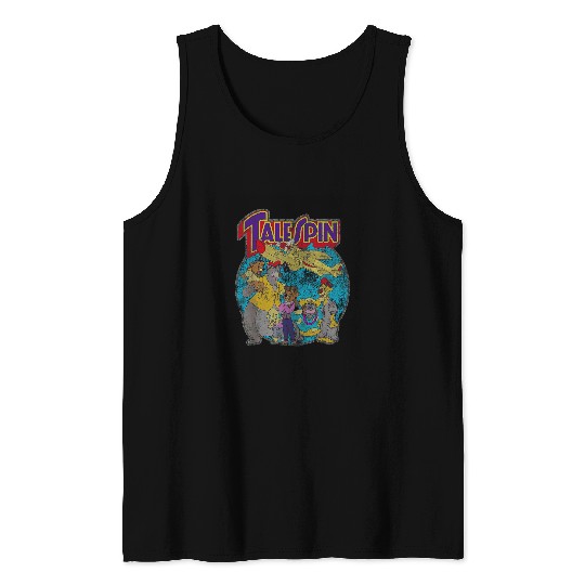 Disneys TaleSpin Graphic Tank Tops