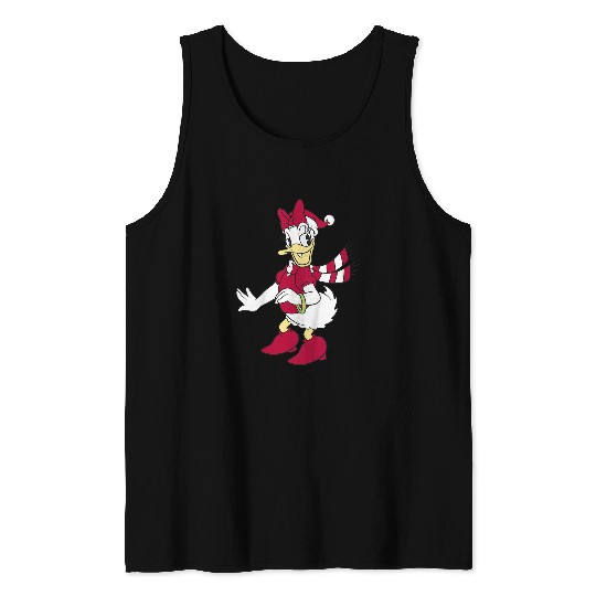 Disney Daisy Duck Classic Christmas Portrait Tank Tops