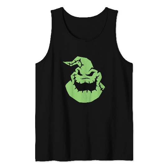Disneyss The Nightmare Before Christmas Oogie Boogie Big Faces Tank Tops