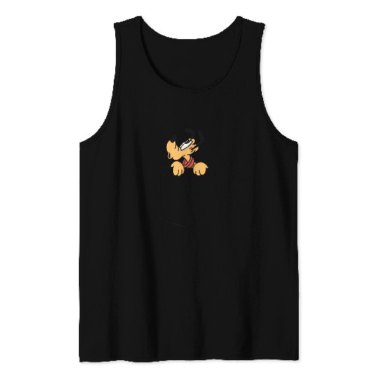 Disney Pluto Pocket Tank Tops