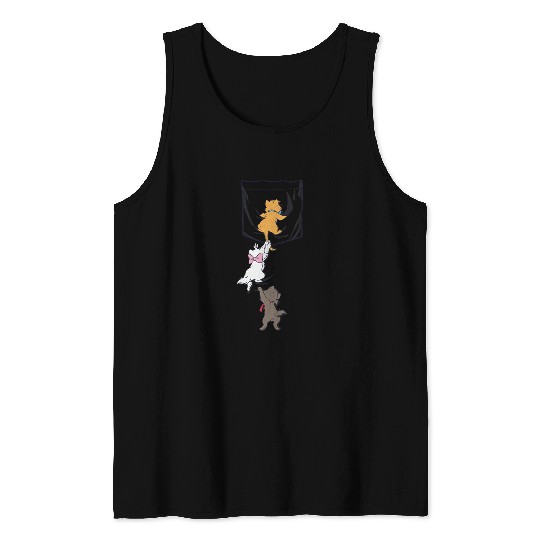 Disney The Aristocats Kitten Pocket Tank Tops
