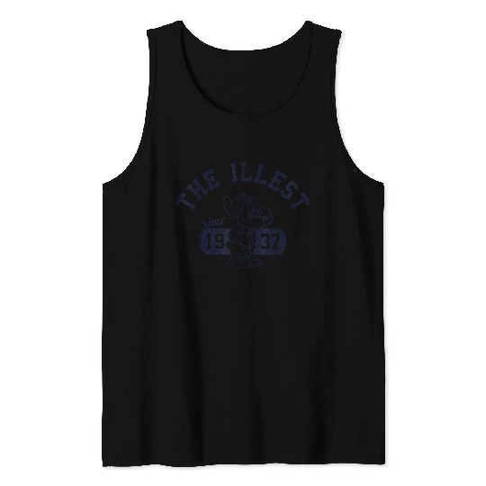 Disneyss Snow White Sneezy Illest Vintages Graphic Tank Tops