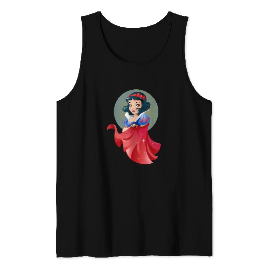 Disneyss Snow White Stylized Tank Tops