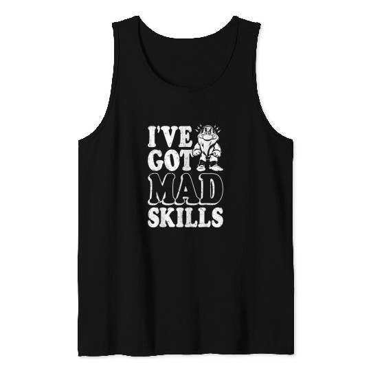 Disneyss Snow White Grumpy I've Got Mad Skisslls Tank Tops