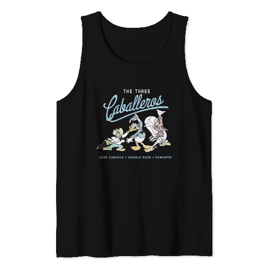 Disneys The Three Caballeros Donald Duck Tank Tops
