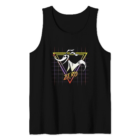 Disneyss Nightmare Before Christmas Zero Retro 90s Tank Tops
