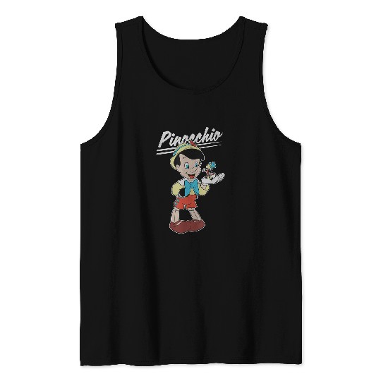Disneys Pinocchio And Jiminy Cricket Tank Tops