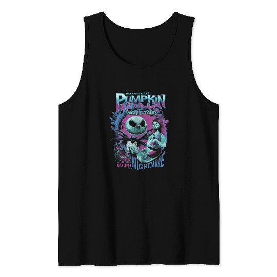 Disneyss The Nightmare Before Christmas Jack And Sally Tour Tank Tops