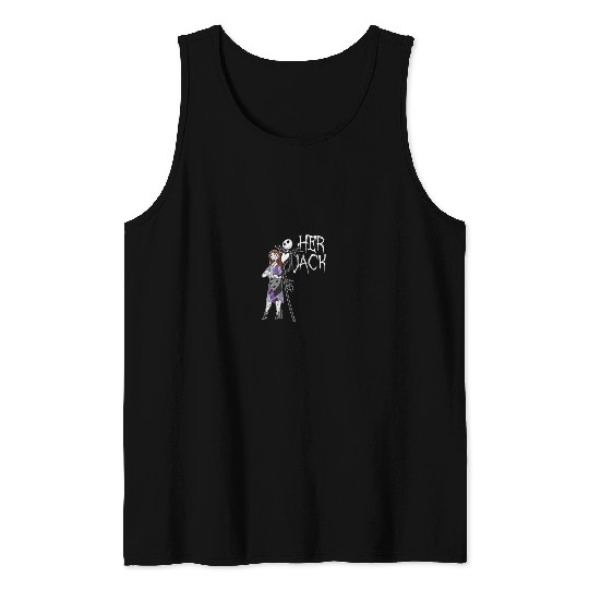 Disneyss The Nightmare Before Christmas Her Jack Tank Tops