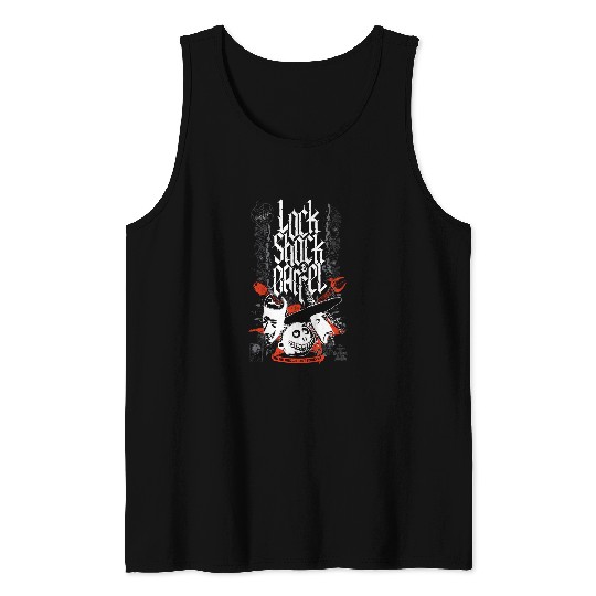 Disneyss The Nightmare Before Christmas Lock Shock And Barrel Tank Tops