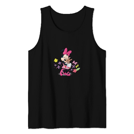 Disney Easter Minnie And Bunny Tank Tops