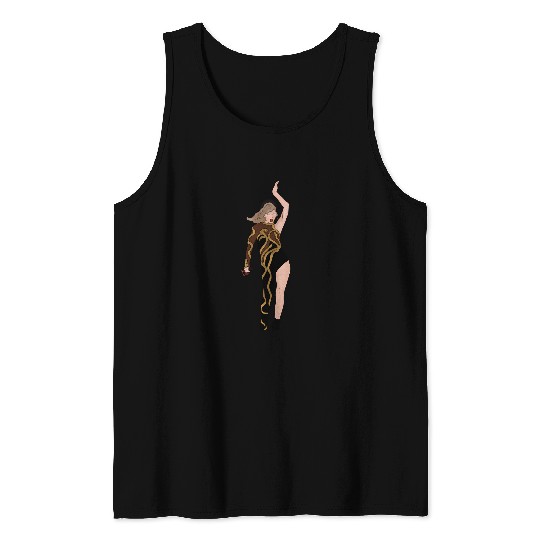 Reputation Gold Eras Tour Tank Tops