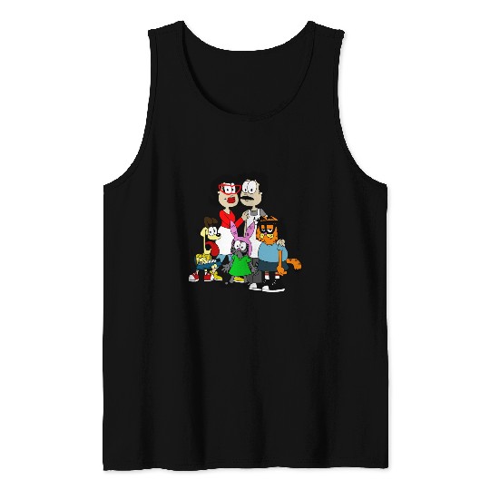 Garfield Bob's Burgers Tank Tops