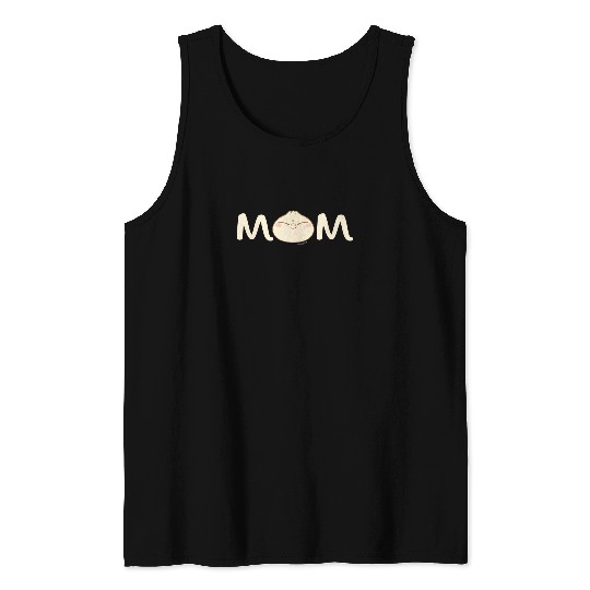 Disney and Pixars Bao Dumpling Mom Tank Tops
